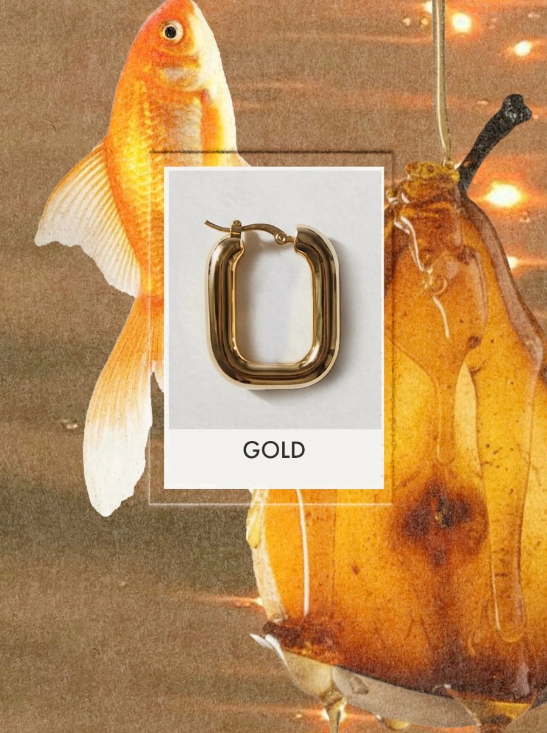 Kolczyki Copenhagen mini Gold - Image 5