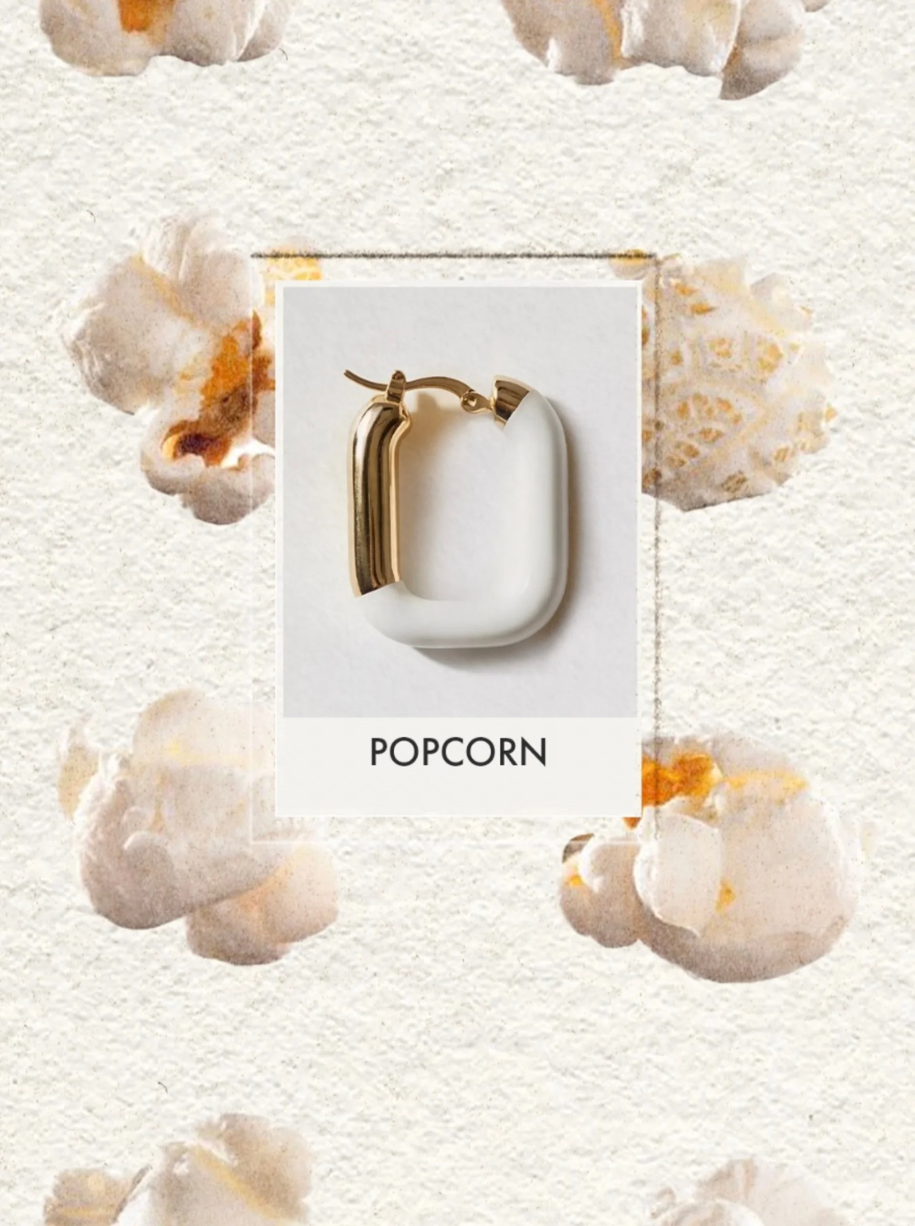 Kolczyki Copenhagen mini Popcorn - Image 3
