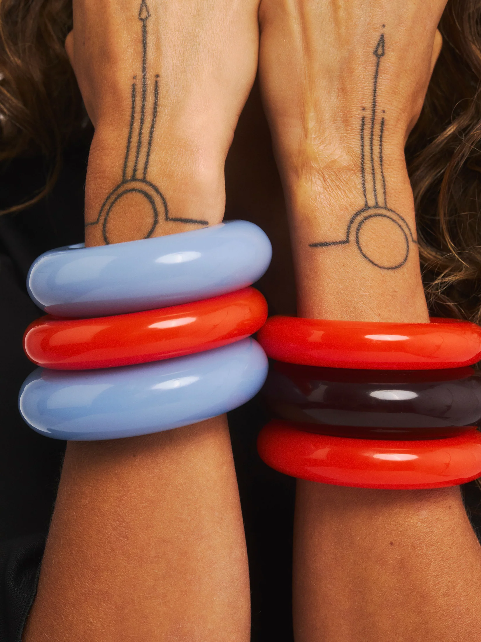 Bangle Loop Vintage Blue - Image 6